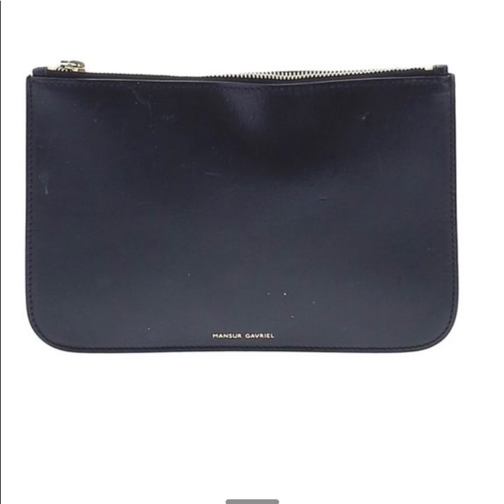 Mansur Gavriel wristlet in black